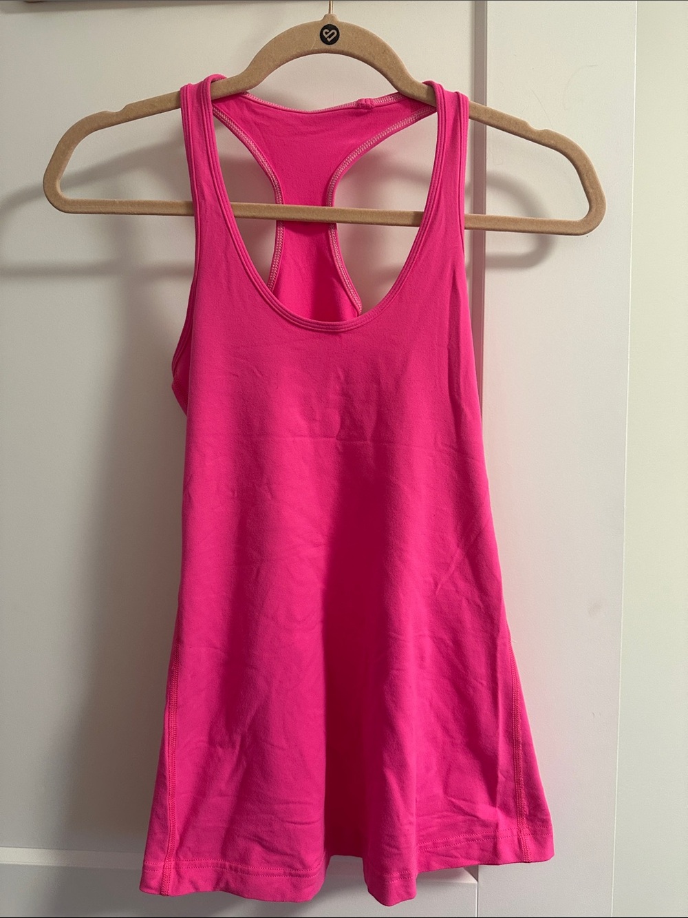 lululemon athletica Bright Pink Racerback Tank